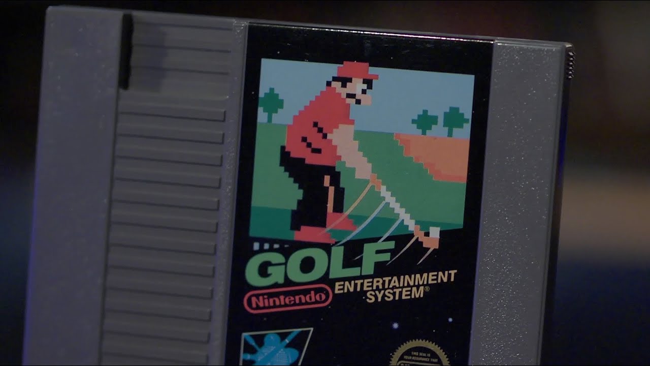 Golf (NES Video Game) with James Rolfe & Mike Matei