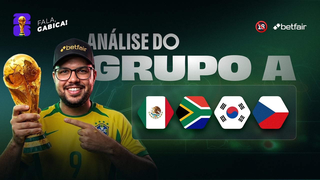 AN&Aacute;LISE E PALPITES GRUPO A | COPA DO MUNDO 2026 &bull; APOSTAS ESPORTIVAS