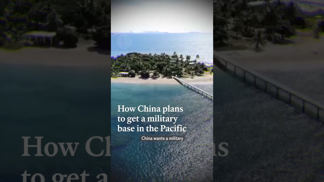 How China plans to get a military base in the Pacific | The Economist