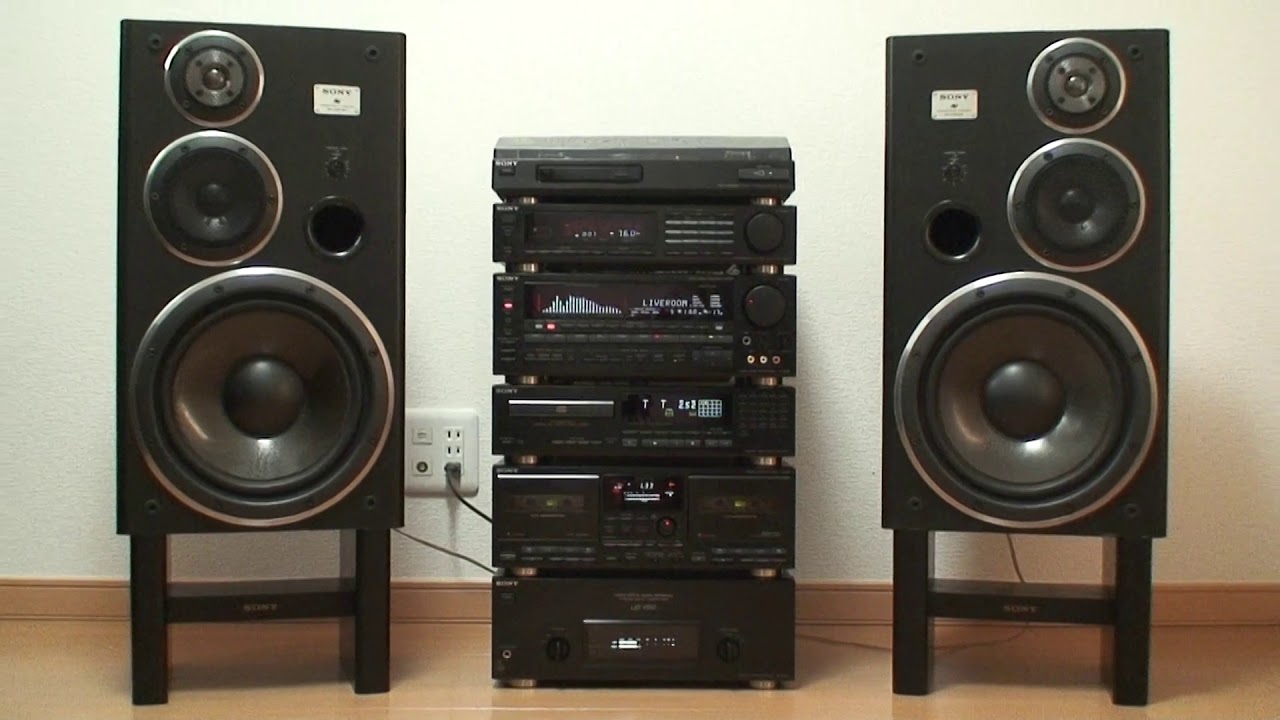 1990年 バブルコンポ SONY LBT-V950 フルセット レストア