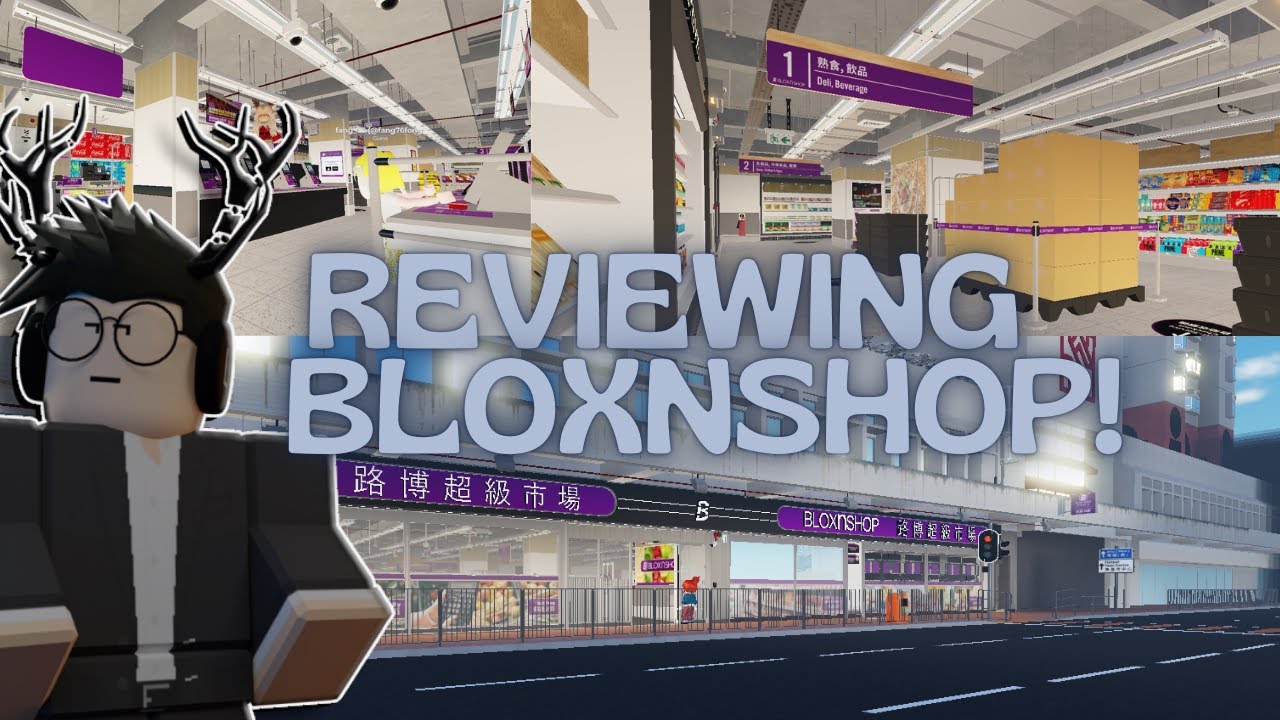 Reviewing BloxNShop!  (Roblox)
