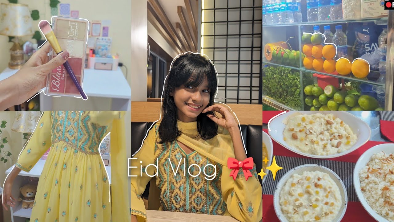 Eid Day 01 Vlog 🫶🏻✨🩷🫧 #eidspecial
