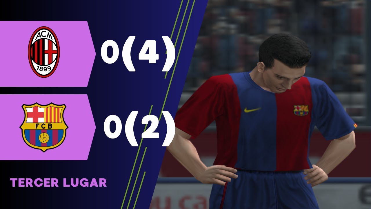 ⚽EL MILAN SE VUELVE A GARCHAR AL BARCA Y LOS MANDA AL PSIQUIATRA A TERMINAR SU BASURA DE TEMPORADA