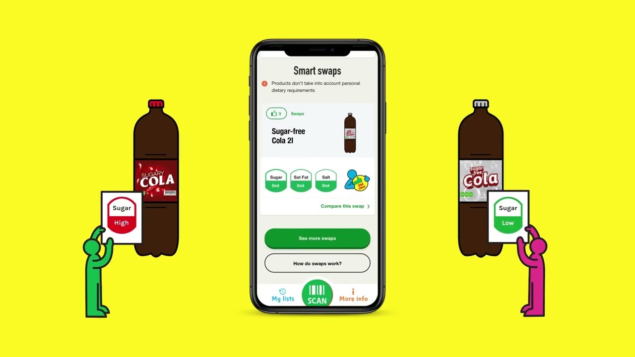 NHS Better Health Food Scanner app