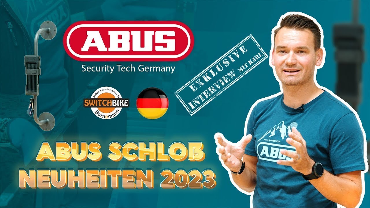 Eure Bikes noch sicherer abstellen?!🤔 Die Neuheiten von Abus 😍😍 SwitchbikeTV auf der Eurobike 2022