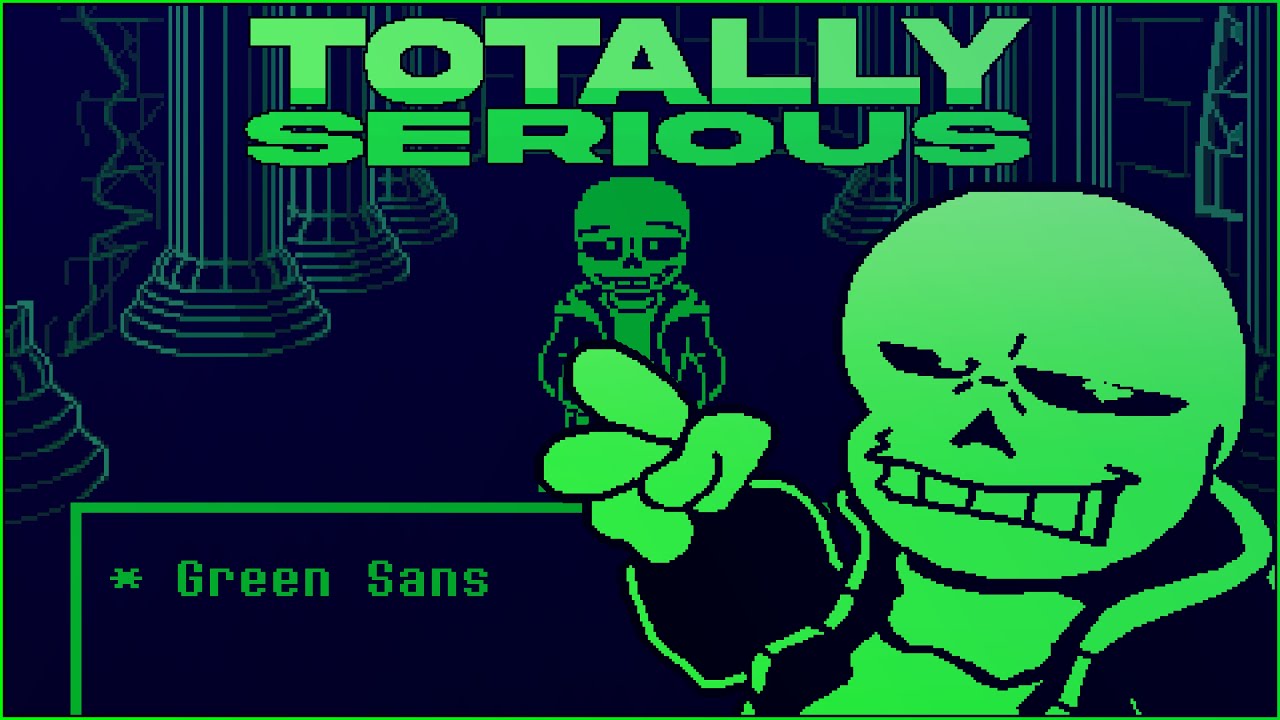 [GREEN SANS] - Totally Serious (Cover)