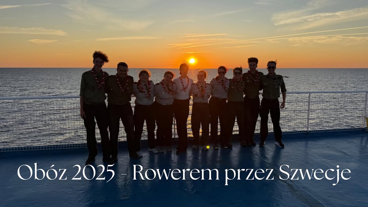 Obóz harceski 2025 - Rowerem przez Szwecje