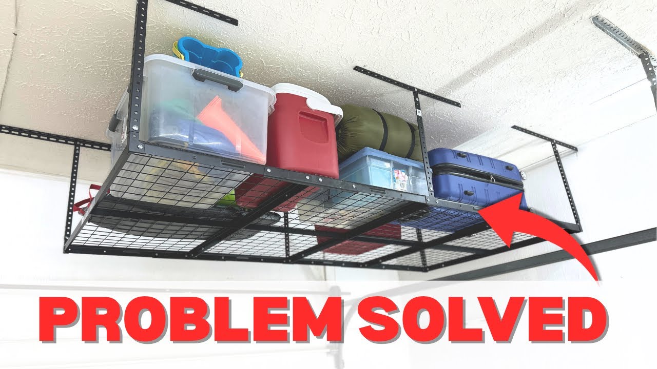 Overhead Storage Rack You Need!