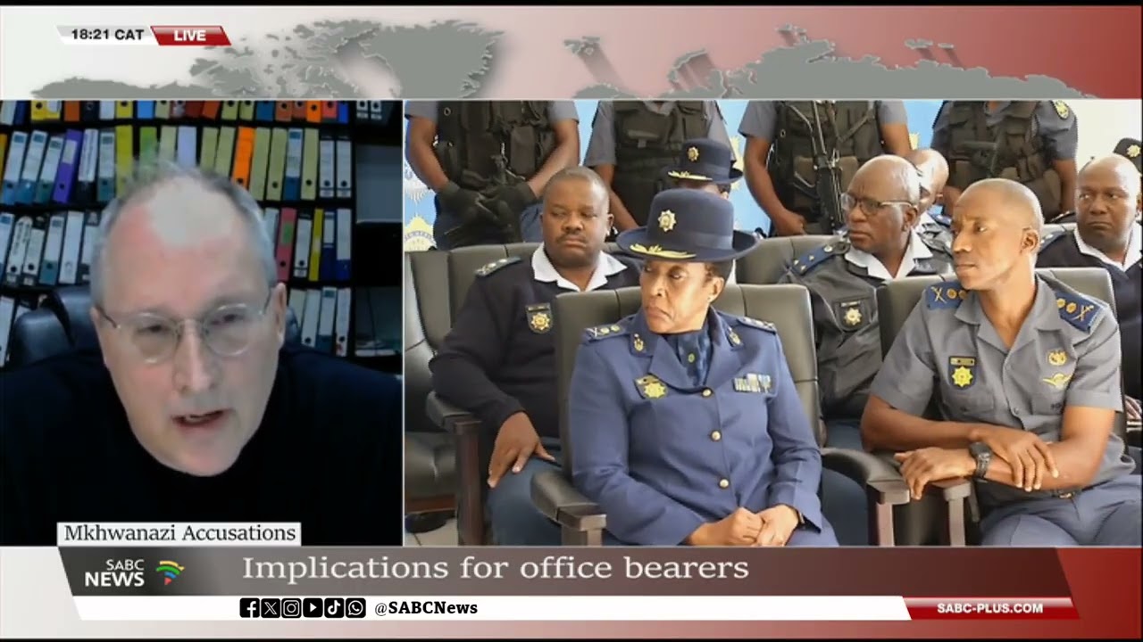 Mkhwanazi Accusations | Allegations have to be investigated thoroughly: Prof Alex Van Den Heever