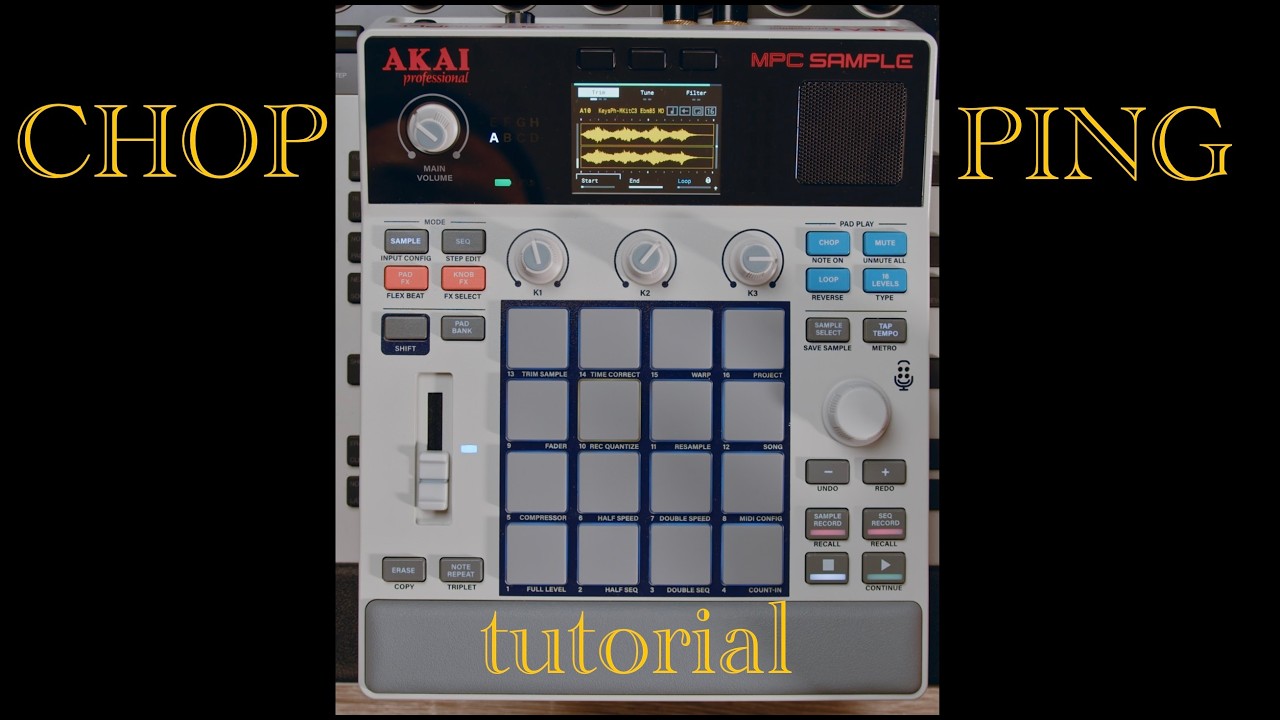 Нарезка на Akai MPC Sampl