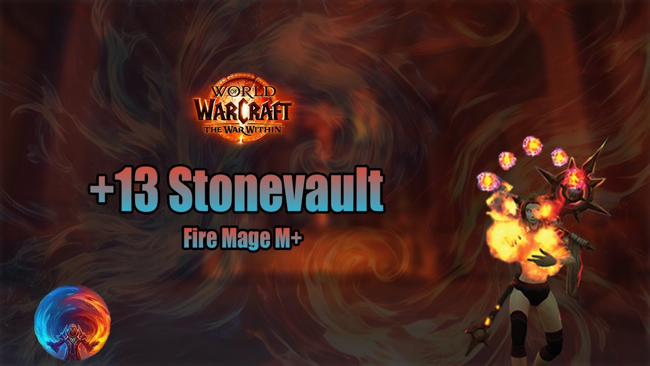 +13 Stonevault | Frostfire Fire Mage M+ The War Within Season 1