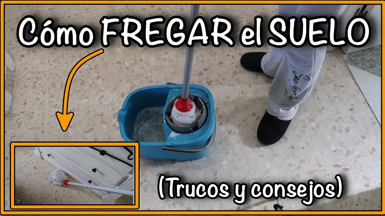 Cómo FREGAR EL SUELO👍Sin MARCAS (Consejos y Trucos) 👀