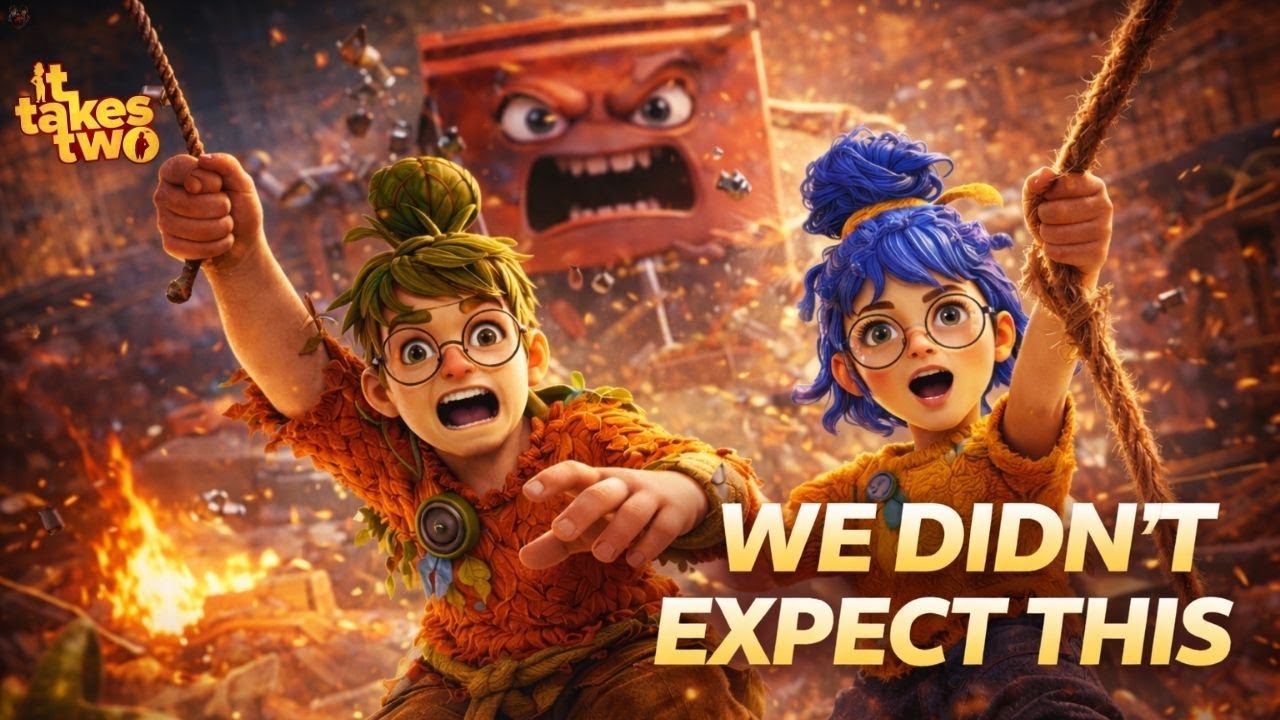 It Takes Two Co-Op (Day 2) 🔥 We Didn’t Expect This