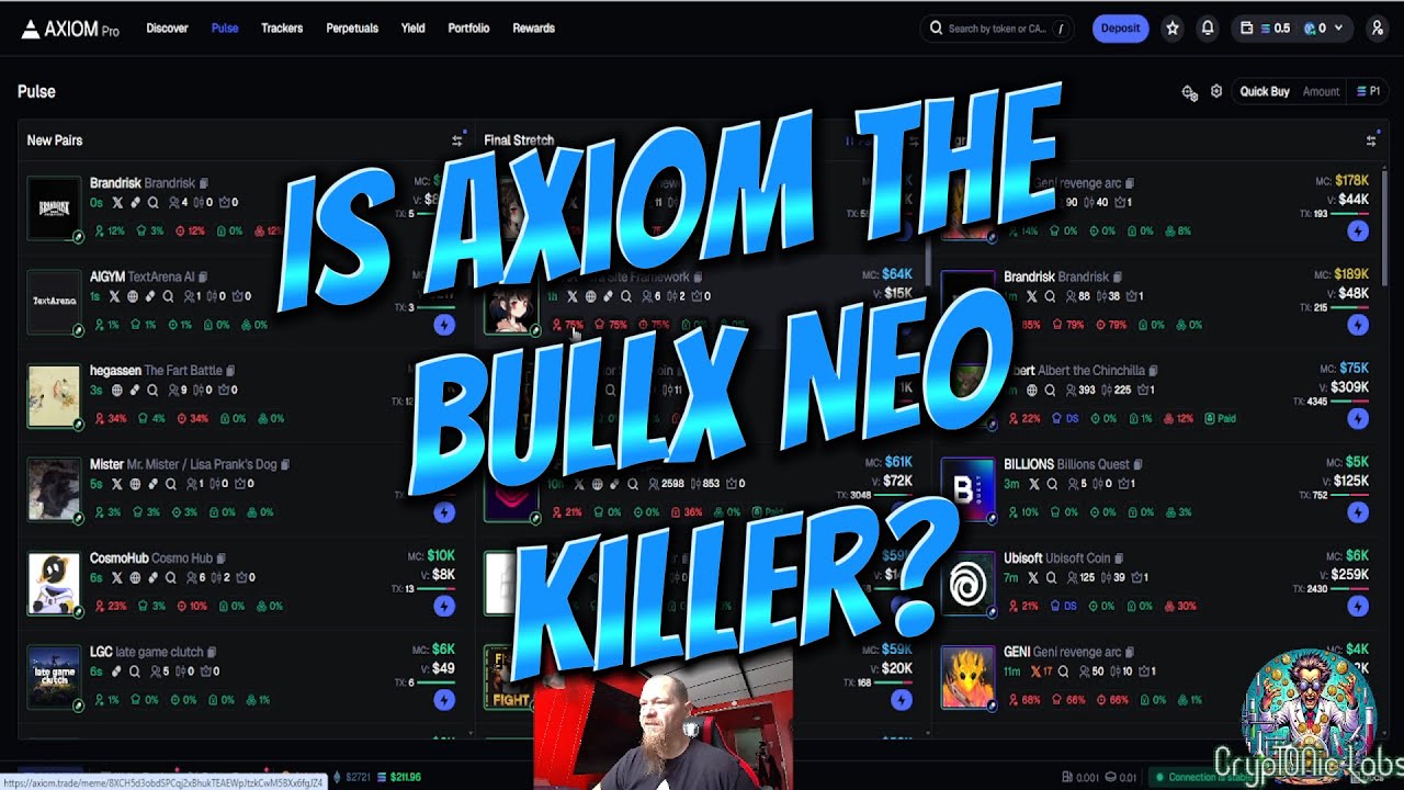 AXIOM vs BULLX: The New Trading Platform That's Changing The Game | Complete Feature Breakdown 2025