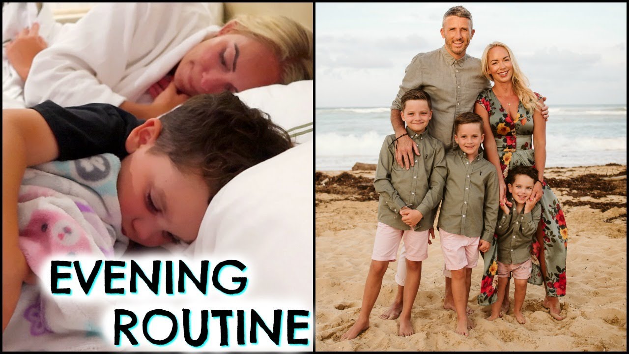 EVENING ROUTINE WITH KIDS ON VACATION / HOLIDAY 2019  |  Emily Norris