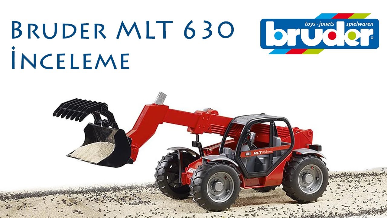 Bruder Manitou Mlt 633 Teleskopik Yükleyici Kutu Açılışı ve İnceleme