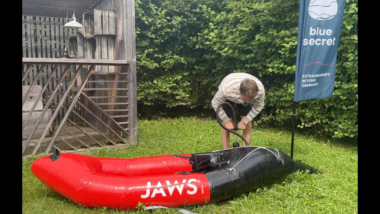 Comment gonfler son packraft ? Modèle Argos (JAWS)