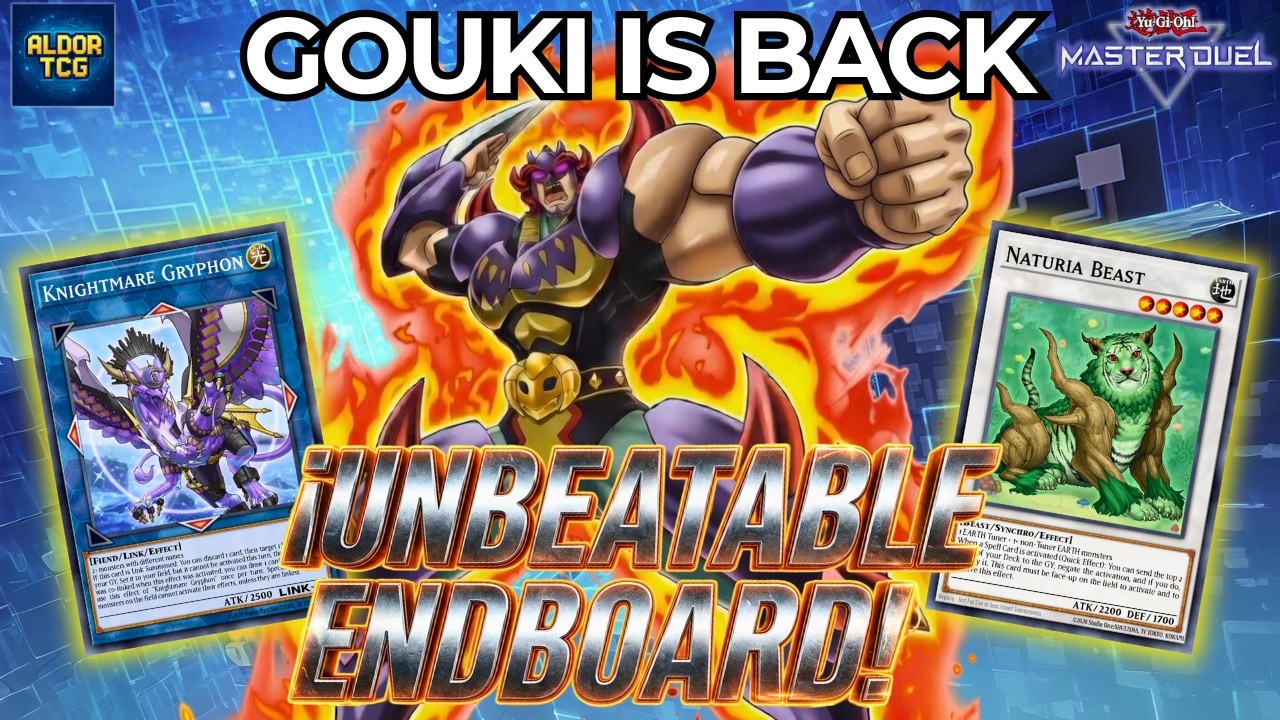 ¿GOUKI TIER 0? 🥊 ESTÁ DE VUELTA con un END BOARD INCREÍBLE 🥇 Yu-Gi-Oh! Master Duel Replays