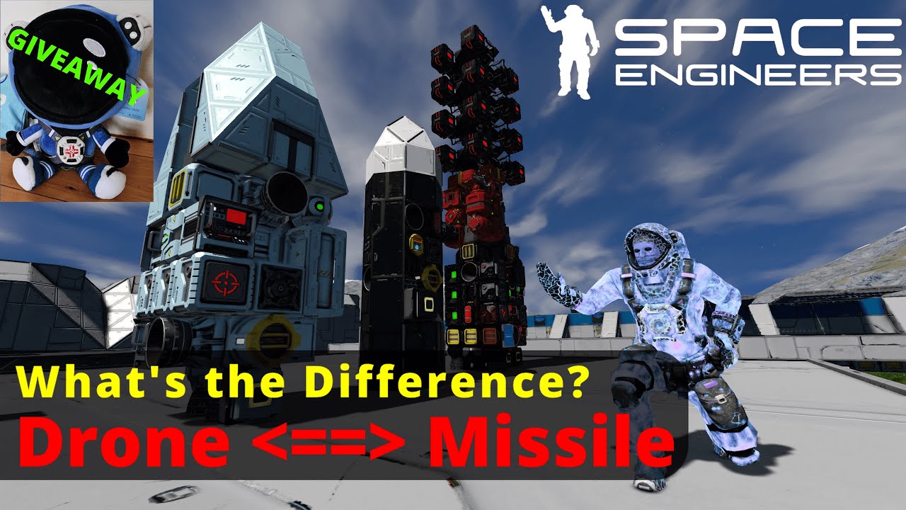 Drone or Missile? - Space Engineers - Giveaway
