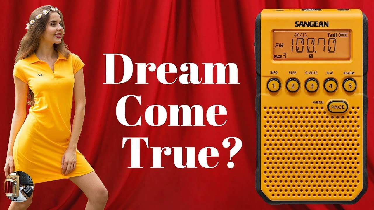 Sangean DT-800 AM FM Stereo Weather Alert Pocket Portable Radio Review