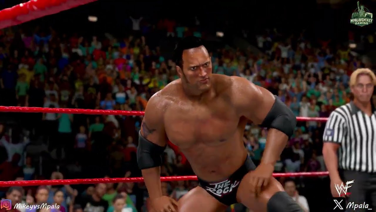 WWE 2K26 - The Rock vs Ken Shamrock 