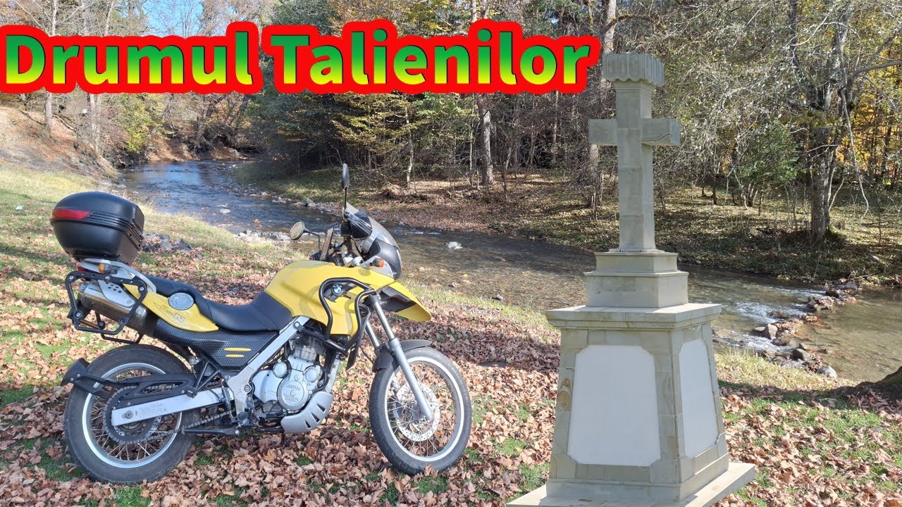 Drumul Talienilor cu motocicleta toamna - Crucea Talienilor Bucovina