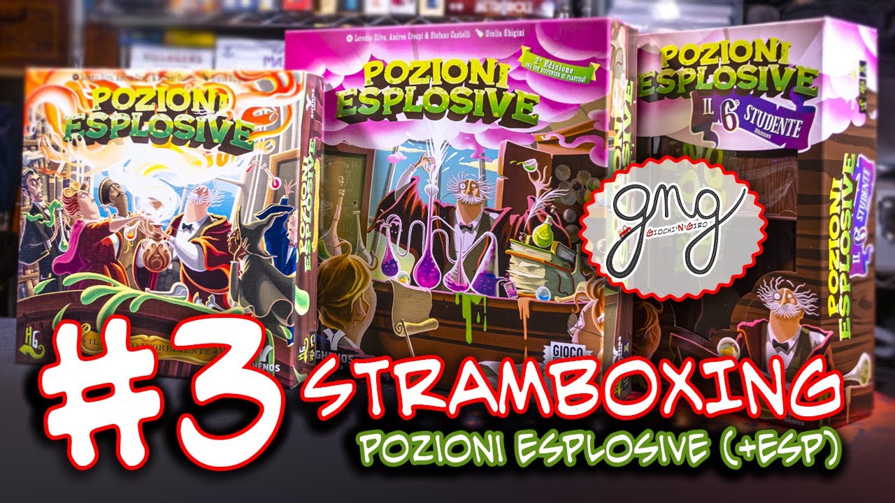 #3 STRAMBOxing :: POZIONI ESPLOSIVE + 5&deg; INGREDIENTE + 6&deg; STUDENTE :: Giochi'N'Giro (ITA)