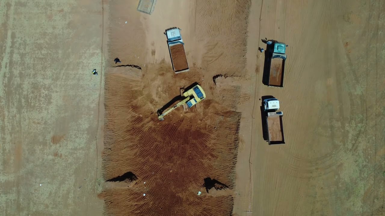 Obra de expansão do metrô de Samambaia-DF