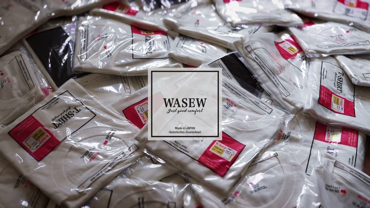 WASEW PACK TEE &ndash; Premium Japanese Loopwheel T-Shirt Built to Last