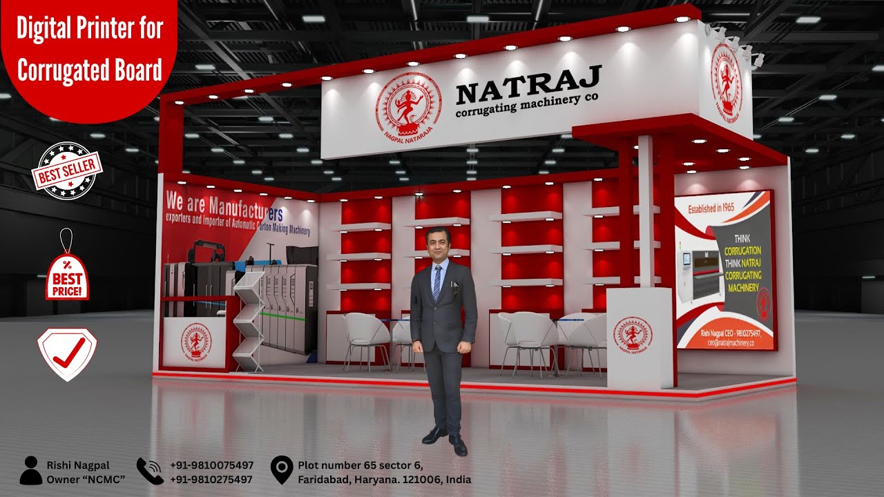 Digital Printer for Corrugated Board | High-Speed Inkjet Carton Printing Machine