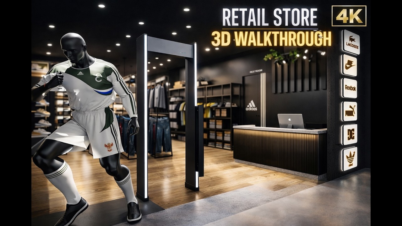 Shop in Style: Retail Store Interior Walkthrough 🛍️💎 | THE DESIGN HOOK