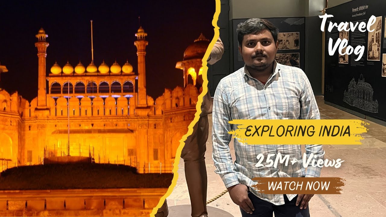 Exploring the Red Ford of Delhi Vlog Part-5..🏰🏰🏰