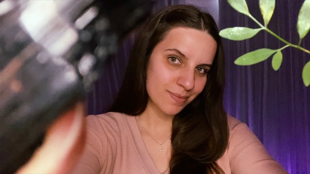 ASMR Tirando toda sua energia negativa, ansiedade, angústia | Limpeza energética (com voz baixinha)