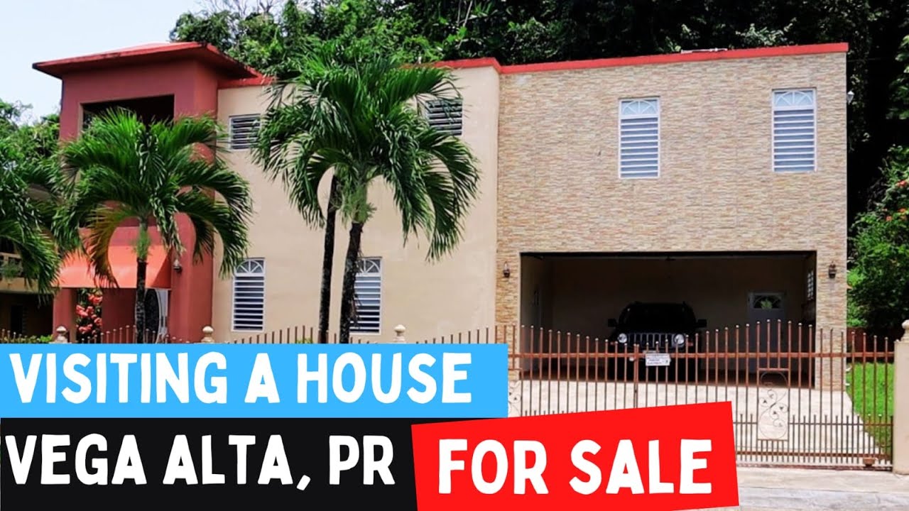 Visité casa a la venta en Vega Alta PR cerca del Centro Comercial