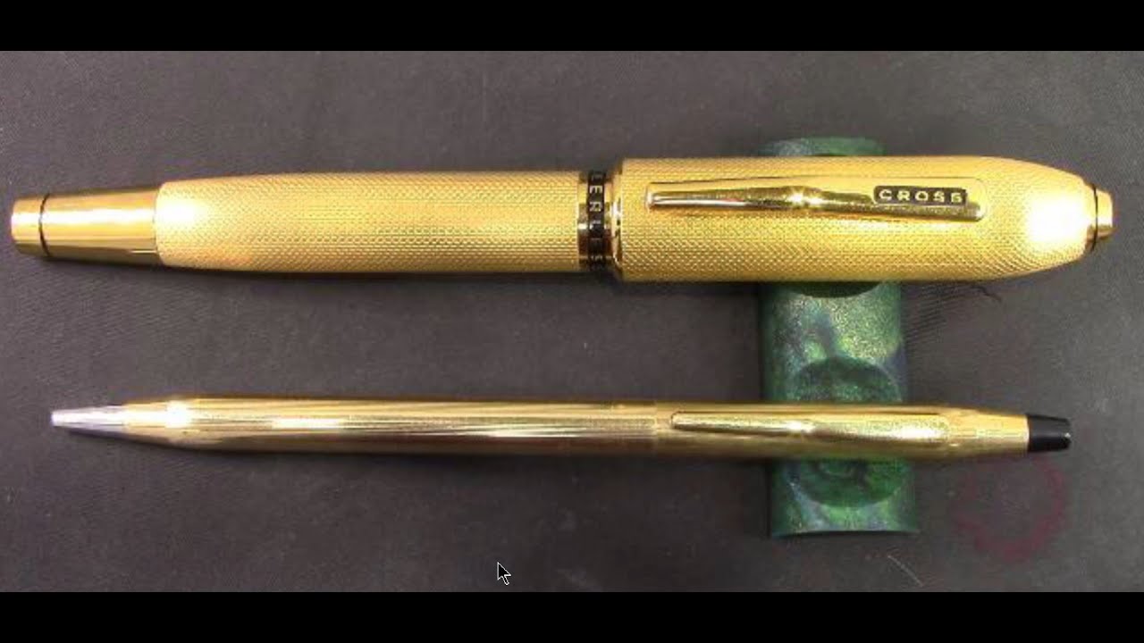 Обзор перьевой ручки Cross Peerless 23K