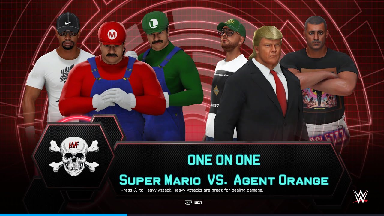 Super Mario vs Agent Orange