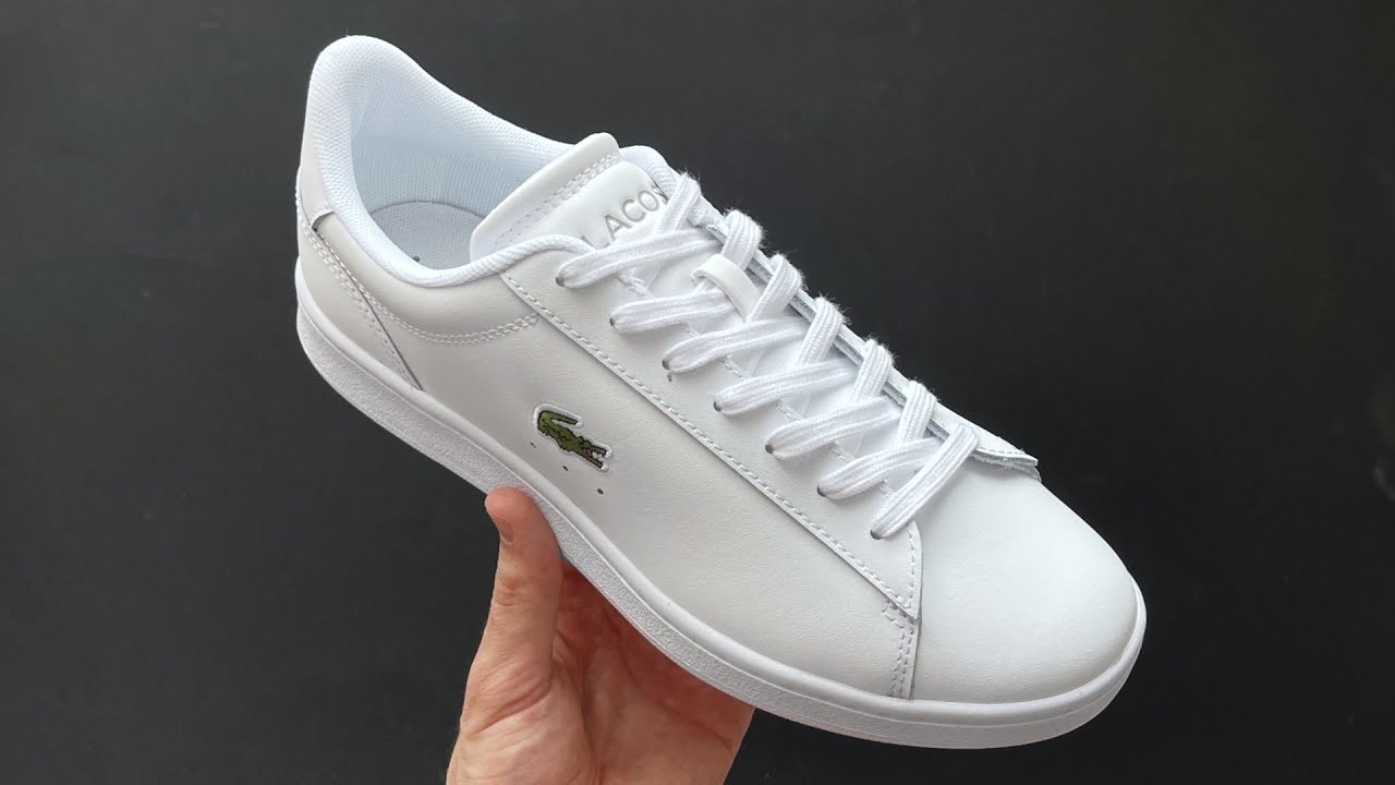 How to Lace Lacoste Shoes - Standard Method