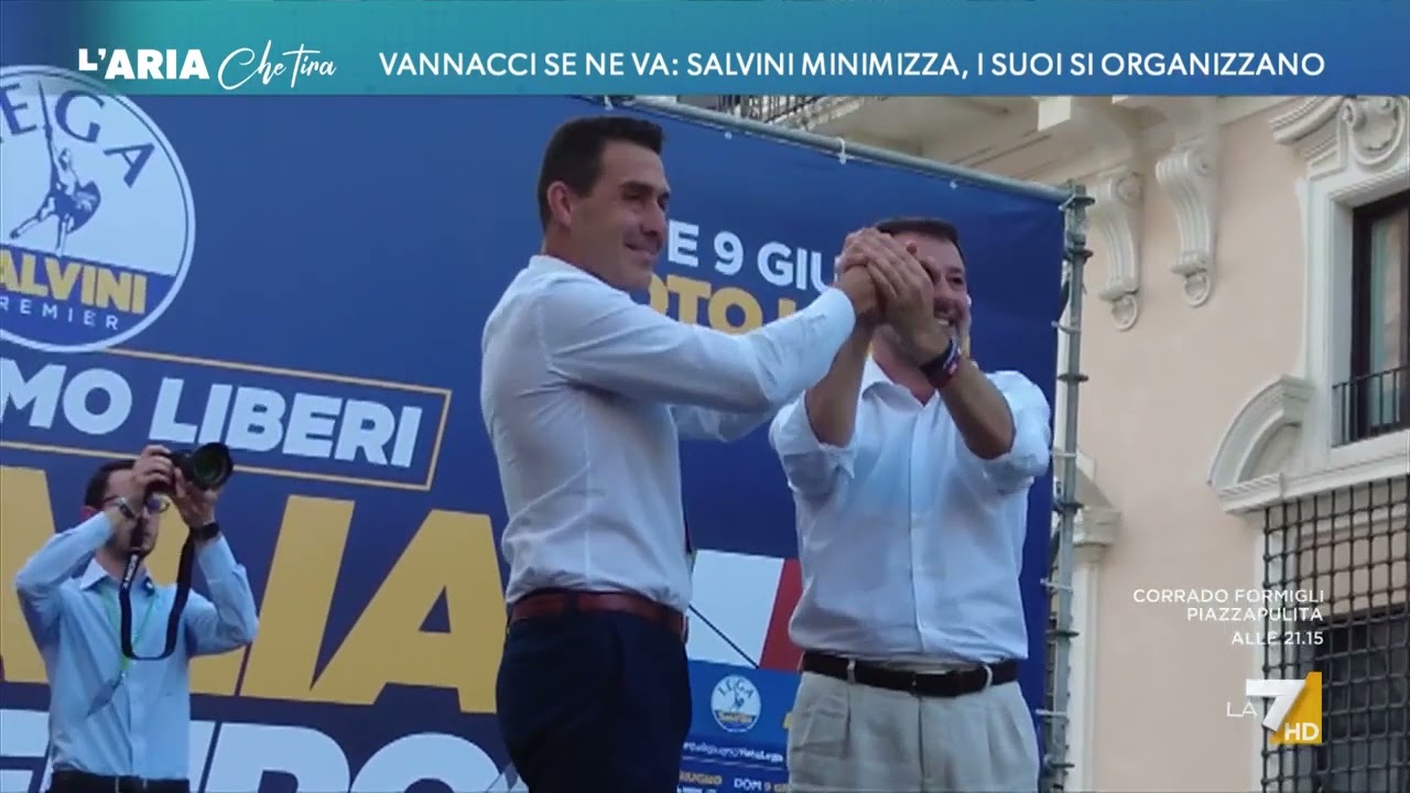 Vannacci se ne va: Salvini minimizza, i suoi si organizzano