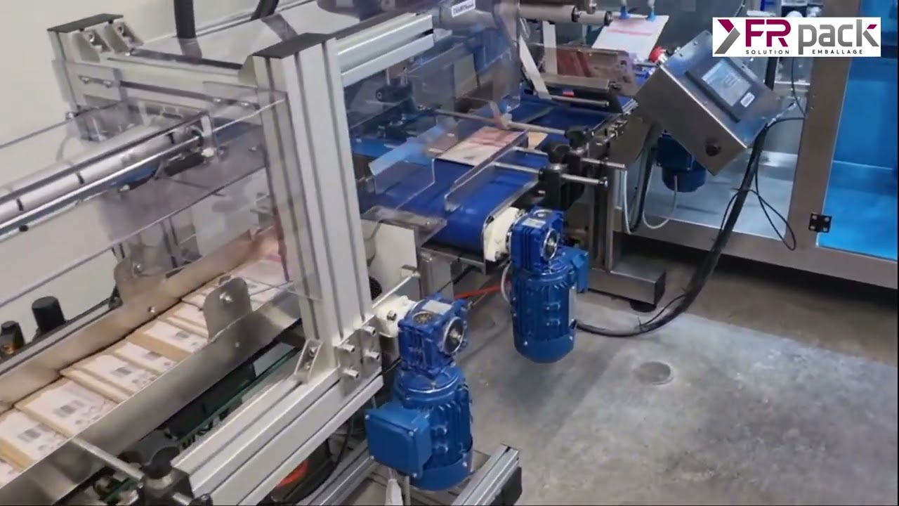 Ensacheuse automatique DOY PACK Sachets ZIP produits farineux Doseur &agrave; vis sans fin