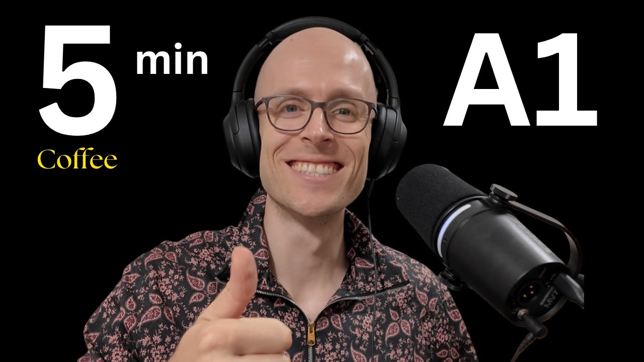 5 Min German – Coffee (A1–A2)