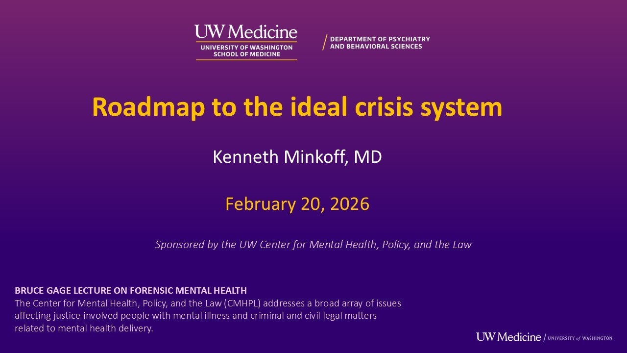 Roadmap to the ideal crisis system