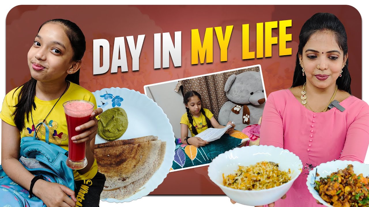 எங்க வாழ்க்கையில் ஒரு நாள் ❤️| Our Weightloss Diet 😋 | Kannan 😍 Bhagavathy