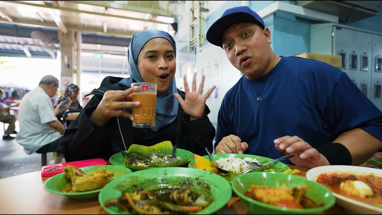 AYAM LEMAK CILI PADI, RENDANG DAGING, SOTONG HITAM | PERGI PASAR REMPAH BUAT SENDIRI