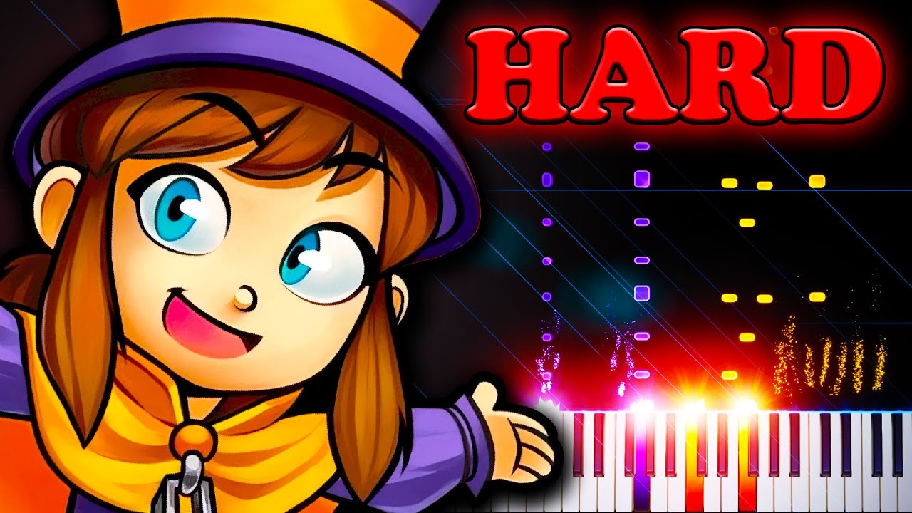 A Hat in Time Main Theme - Piano Tutorial