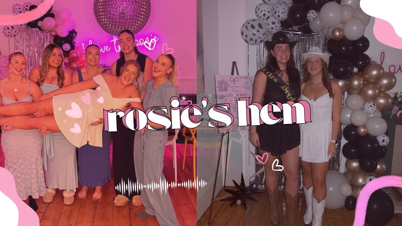 MY BEST FRIENDS GETTING MARRIED 💍 | hen-do vlog, girls weekend