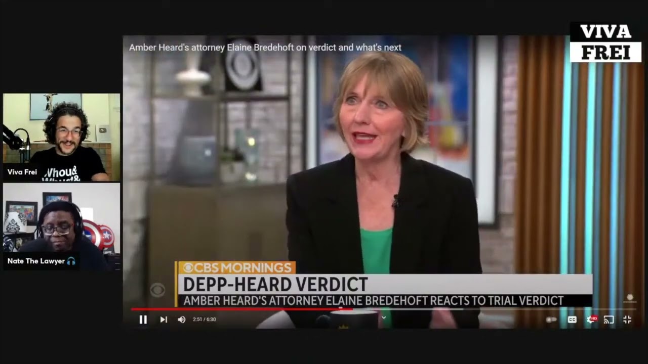 Неэтичное интервью Эмбер Атторни и Элейн Бредехофт на CBS News? Вердикт Джонни Деппа &mdash; Viva Clips