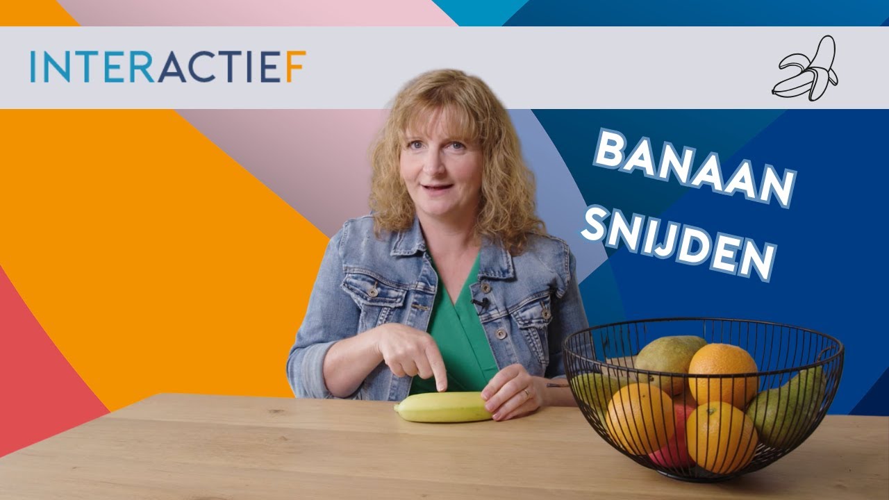Banaan snijden
