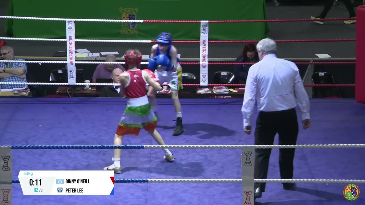 2024 National BG3 Championship: 33kg Dinny O’Neill (St Francis) v Peter Lee (Oughterard)
