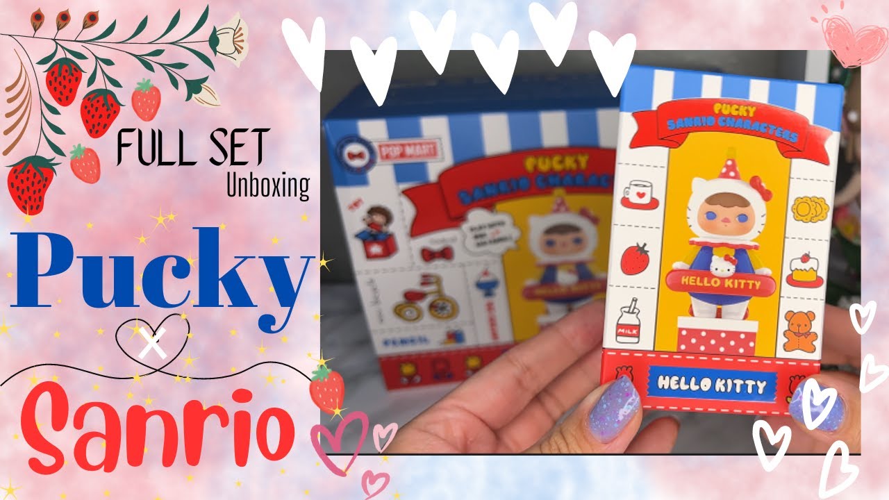 Pucky x Sanrio Full Set Popmart Unboxing