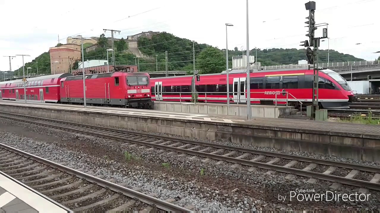 Trainspotting am Freitag 16.06.2017 von Bad Neuenahr bis Koblenz Teil 1/5
